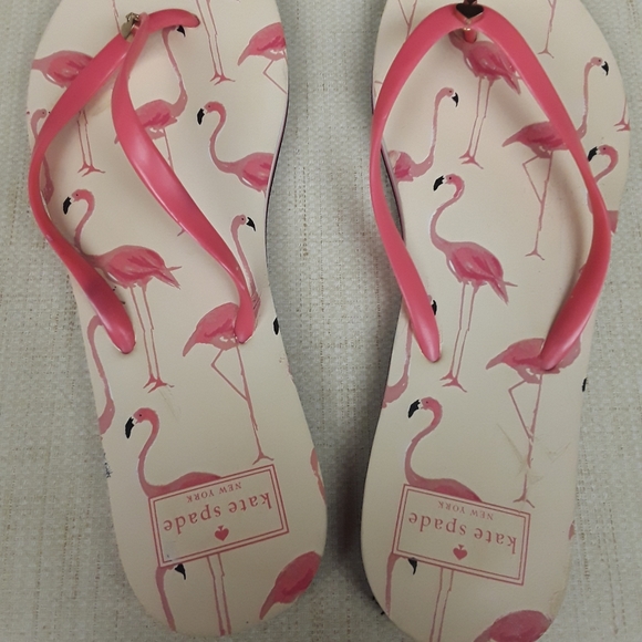 kate spade Shoes - Flamingo Kate Spade Hot Pink Sandals 9 10 Boho